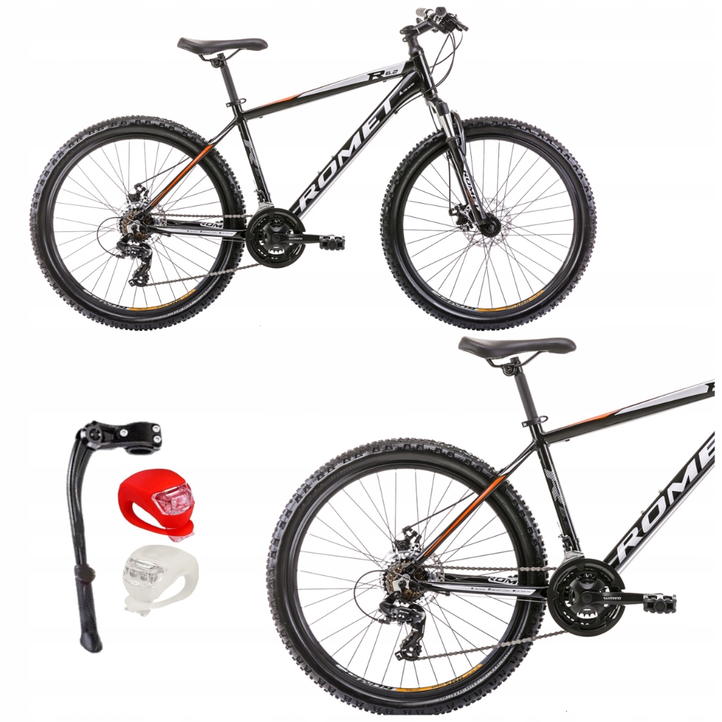 ROWER GÓRSKI MTB ROMET RAMBLER 6.2 26 SHIMANO ALU HAMULEC TARCZOWY RAMA 14"